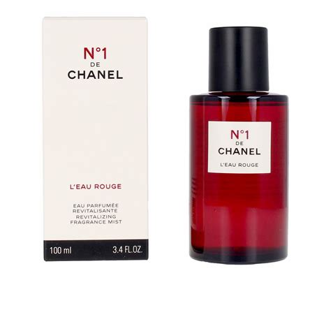 chanel l'eau rouge revitalizing perfume